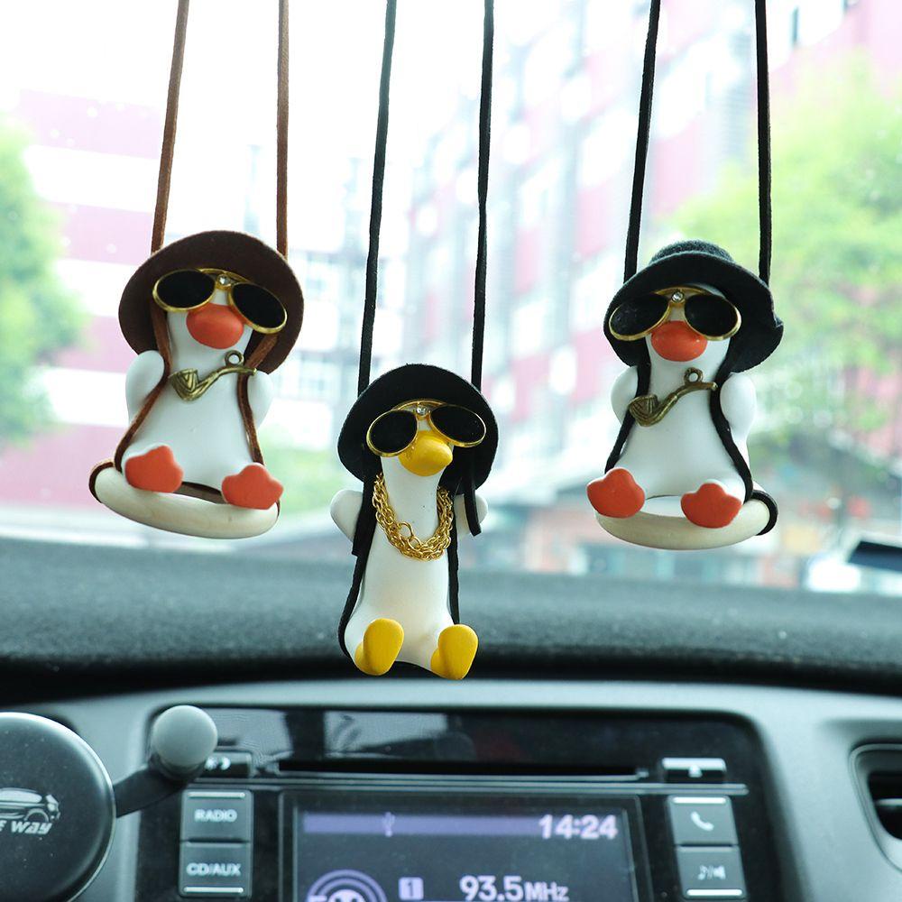 JONYE Phụ Kiện Treo Trang Trí Hình Chú Vịt Hoạt Hình Đáng Yêu