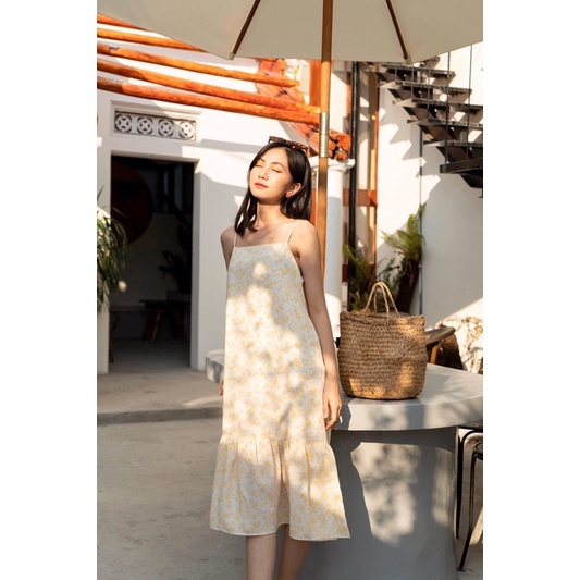 Đầm hoa Ceci cela size M