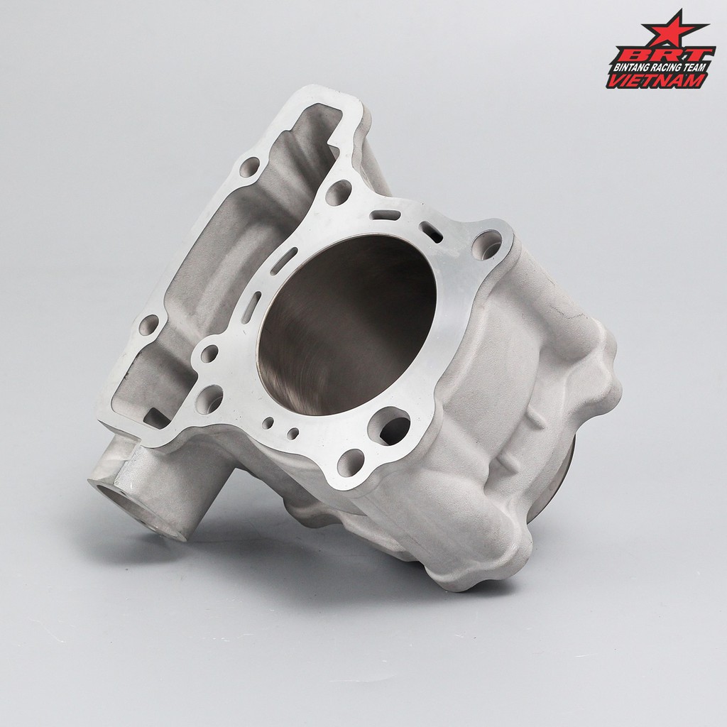 Lòng nhôm nén BRT mạ Ceramic + Piston BRT 63mm Sonic/ Winner/ CBR150 - Hàng chính hãng