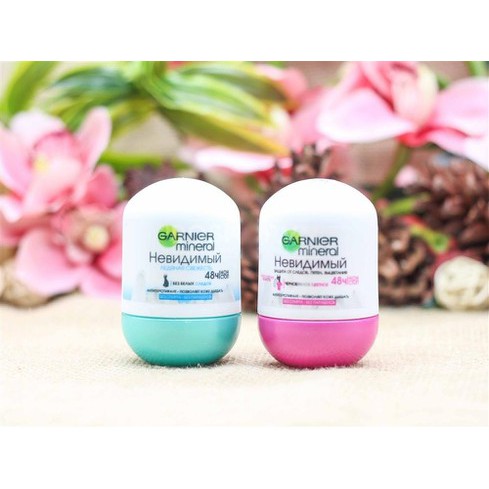 Lăn nách khử mùi khàng khuẩn Garnier Mineral 48H hàng Nga