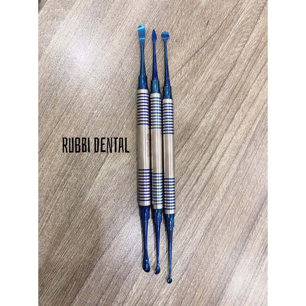 Bộ bóc tách BLUE TITANNIUM thép Đức chuyên dụng cho nha khoa - GERMAN ST