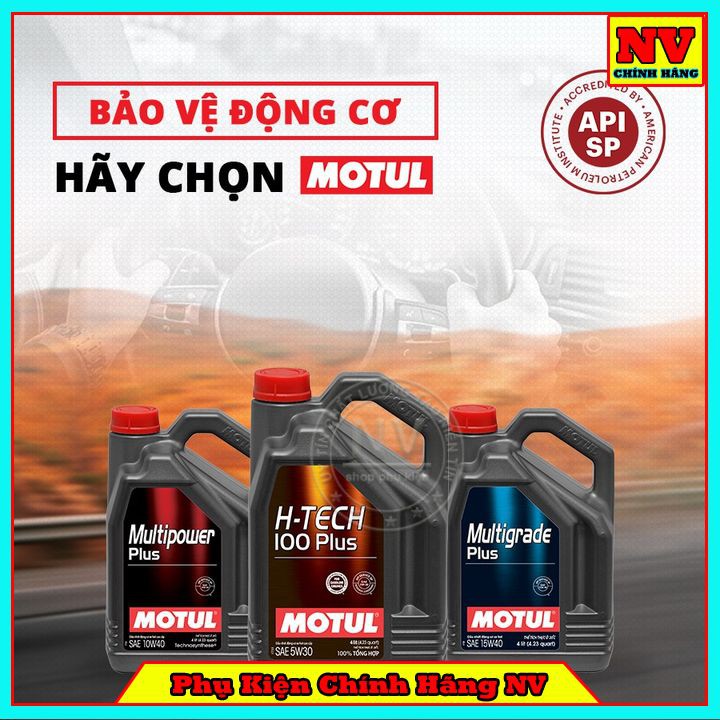 Nhớt Xe Hơi Bán Tổng Hợp Motul Multipower Plus 10w40