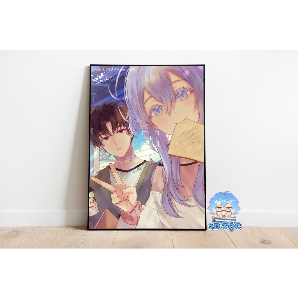 Ảnh POSTER A3 ANIME MANGA LIGHT NOVEL 86 EIGHTY SIX (6) CHẤT LIỆU GIẤY CAO CẤP - 2D Tộc Shop