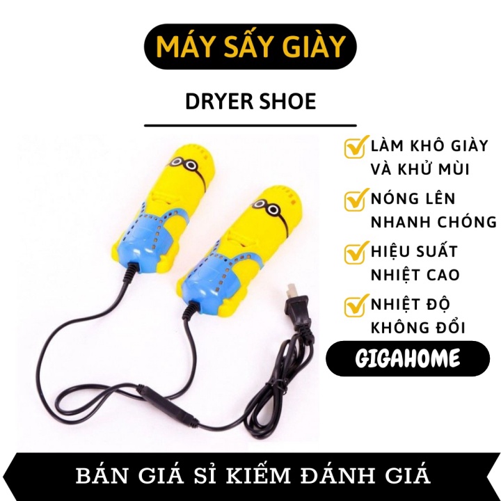 Máy sấy giày  ️ GIÁ VỐN Máy sấy giày khử mùi tiện lợi nhỏ gọn, sấy khô nhanh, phát ra tia cực tím diệt khuẩn 4013