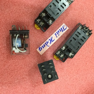 Relay trung gian 110 V-8 chân -5 A(2 bộ )