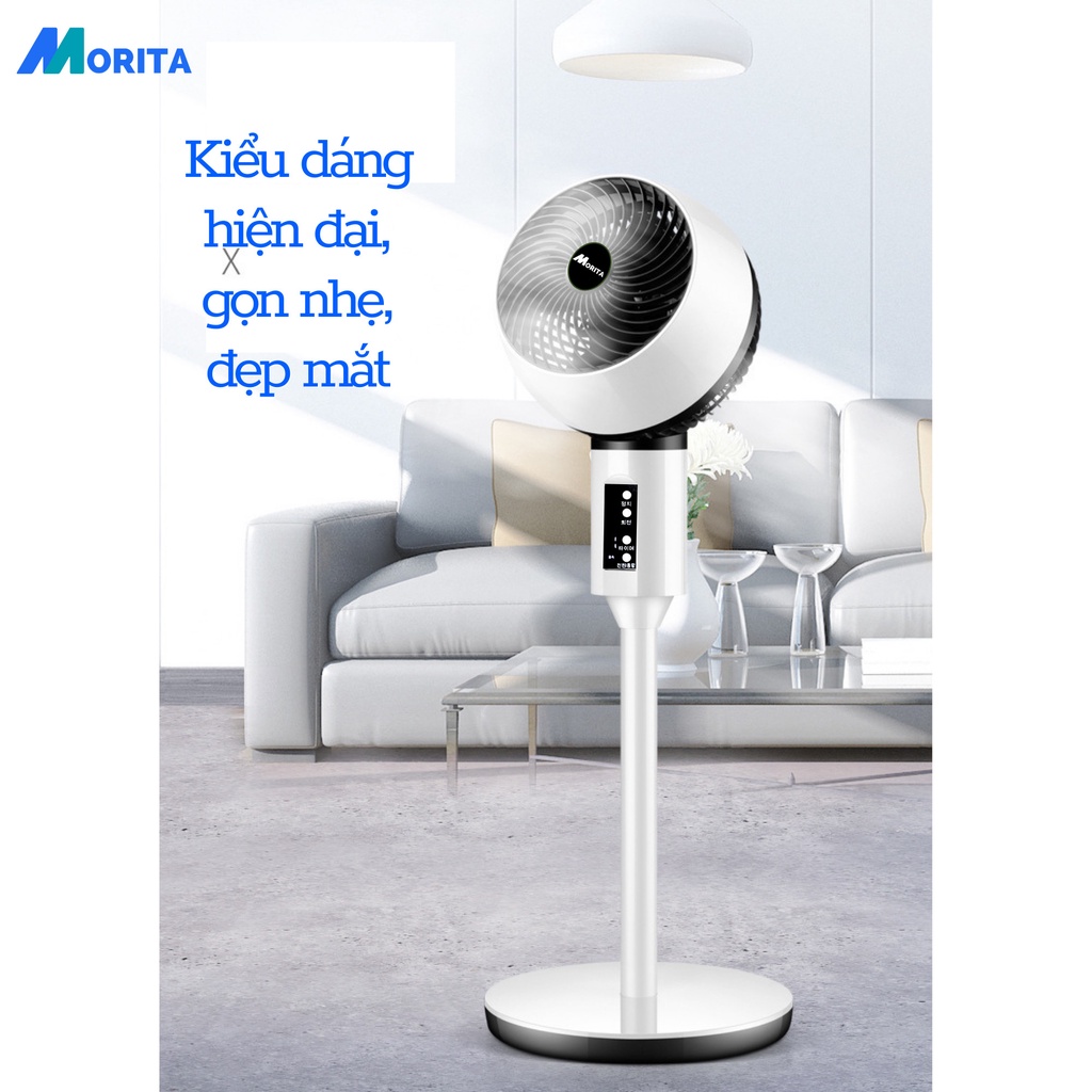 Quạt Tuần Hoàn Không Khí Morita Kiểu Dáng Cây Đứng Hiện Đại Sang Trọng Chính Hãng Morita Bảo Hành 1 Năm