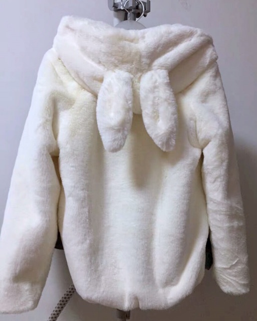 Áo lông tai thỏ cao cấp