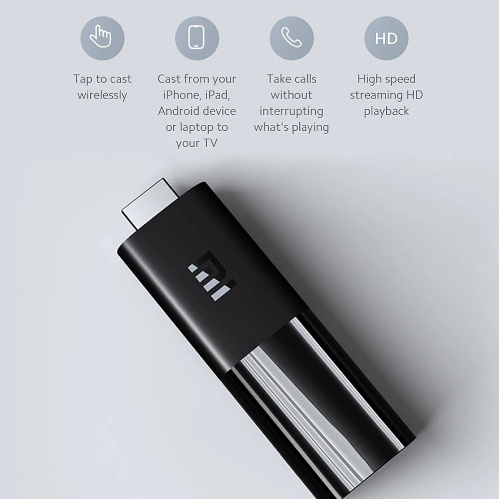 [Bản quốc tế] Android TV Box Xiaomi Mi TV Stick tìm kiếm bằng giọng nói, hỗ trợ tiếng việt - Bảo hành 6 tháng