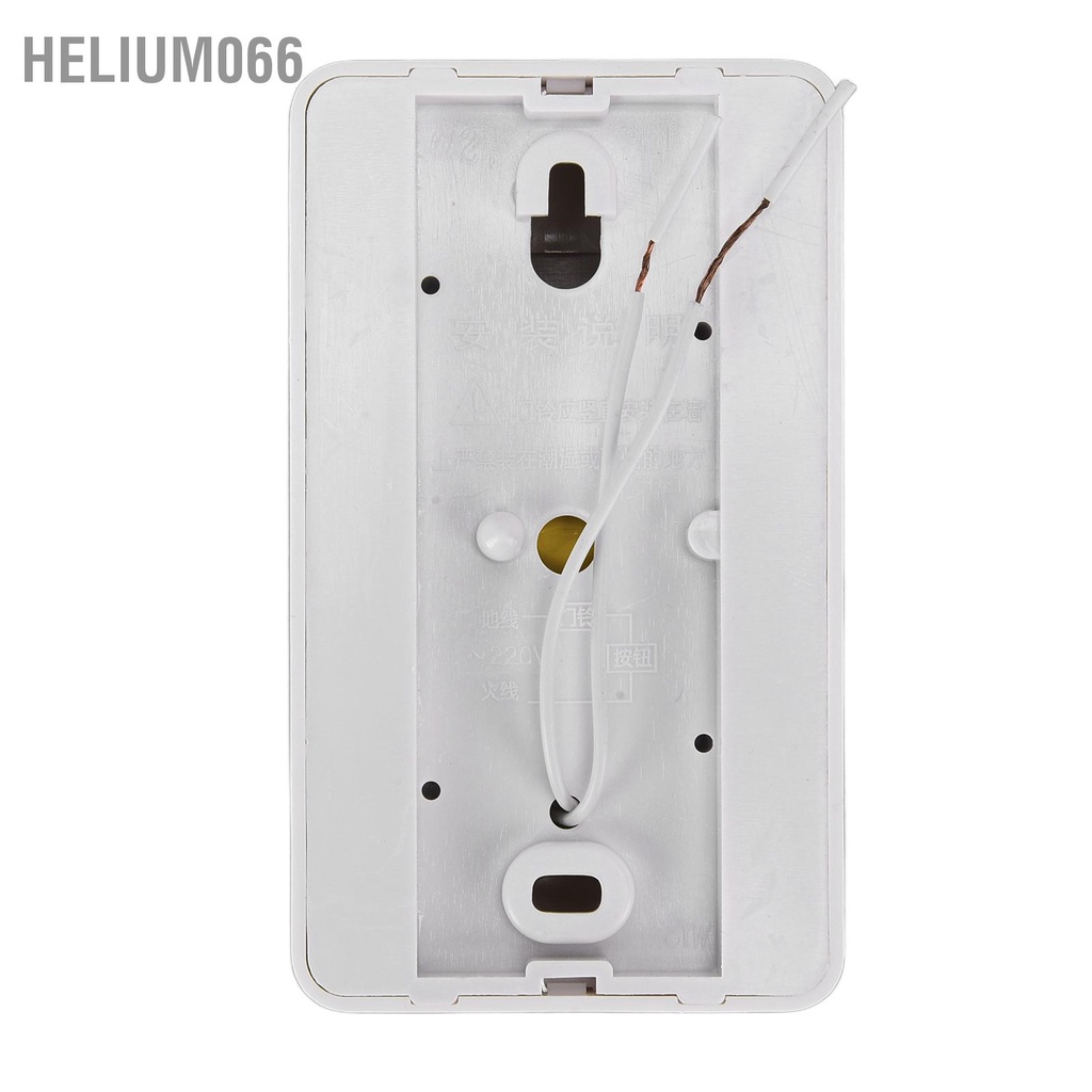 Chuông cửa có dây Chào mừng Ding Dong thiết kế cơ khí cho khách sạn văn phòng tại nhà 220V Helium066