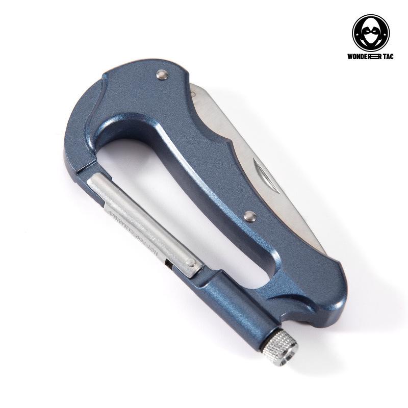 Móc Khóa Chữ D Đa Năng Bằng Hợp Kim Nhôm Cho Hoạt Động Leo Núi Ngoài Trời