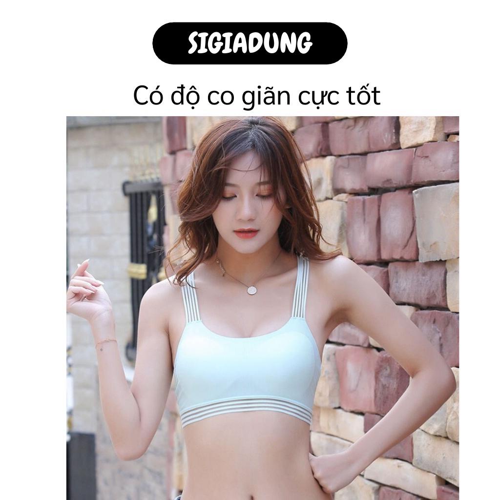 [SGD] Áp Bra Nữ - Bra Thể Thao Dây Chéo Tập Gym, Yoga Thấm Hút Nhanh, Co Giãn Tốt 8039