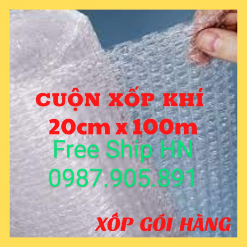 [HÀNG LOẠI 1-RẺ NHẤT SHOPEE] Cuộn Xốp Bọc Hàng - Màng Xốp Hơi - Xốp Nổ-Gói Hàng- Xốp Chống Sốc 20cm  -Xopbongbong Shop