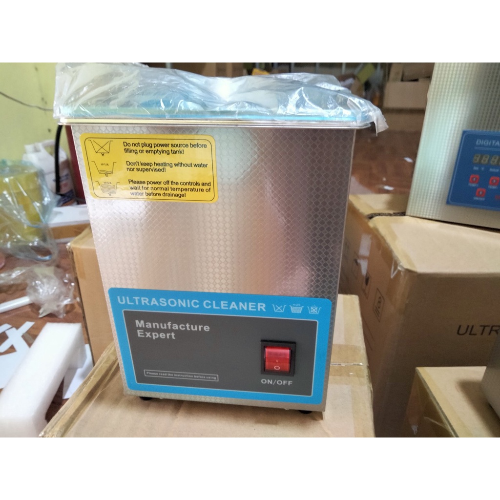 Máy rửa sóng siêu âm, bể tẩy bằng sóng dung tích 0.8L