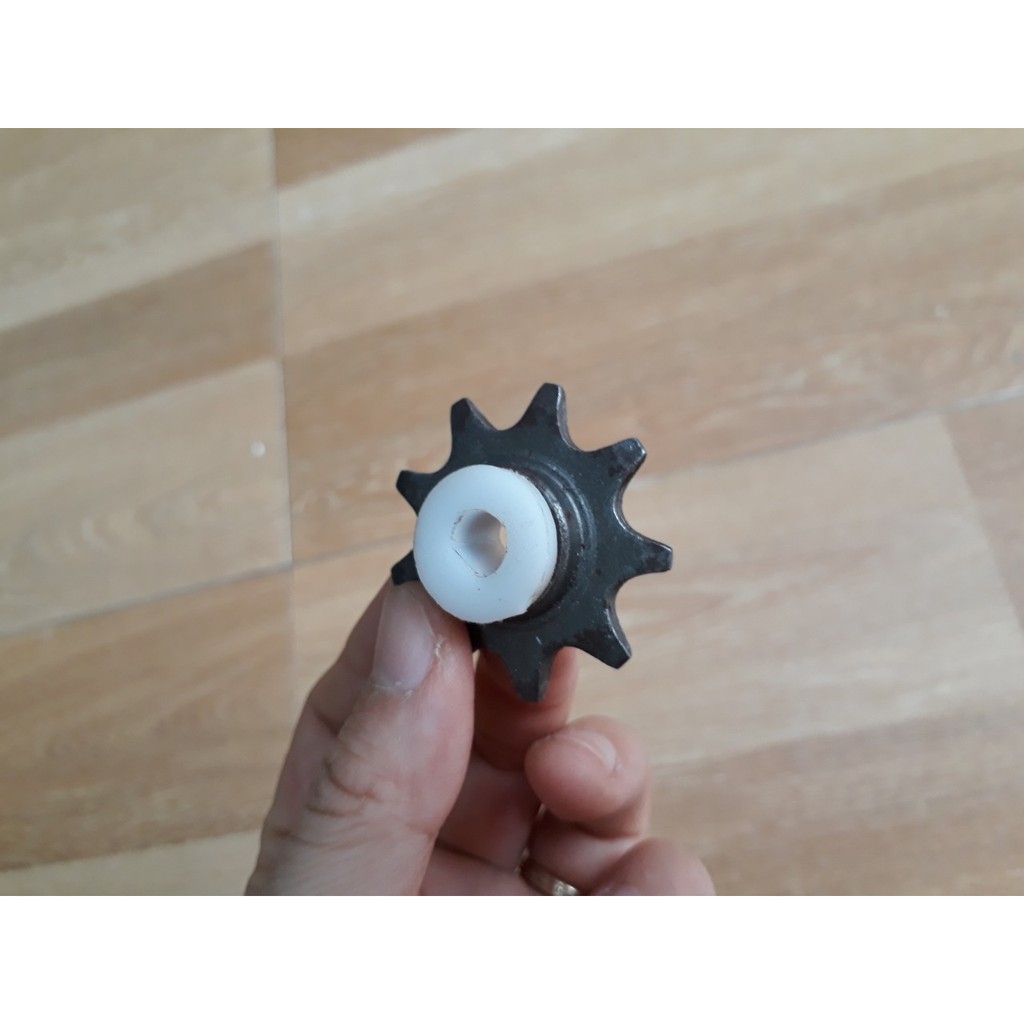 Nhông xích làm máy ấp trứng - nhông trục 8 - phụ kiện máy ấp trứng motor nhông xích NXT8-9R