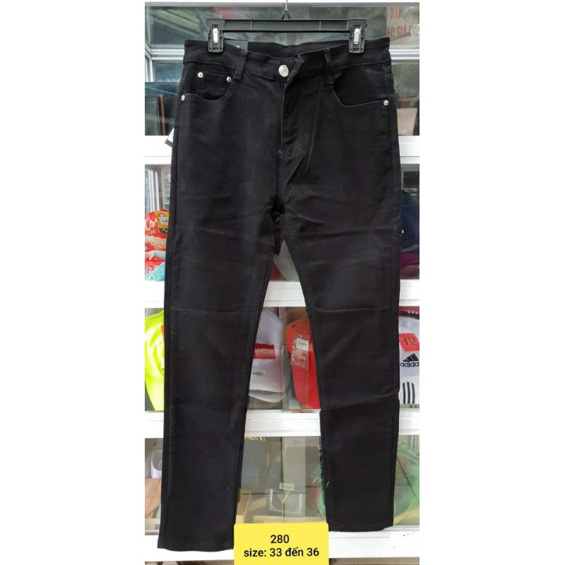 Quần bò, quần jean nam size to từ 30 đến 36. Vải co giãn 4 chiều dễ chịu khi mặc (big size)