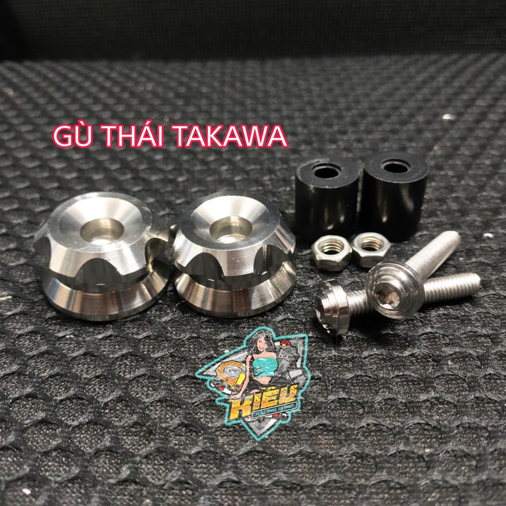 Mâm Lửa Trụ Thái - Nắp Nhớt Trụ Thái - Gù Thái Mẫu Mới 2022 Gắn Cho Ya - Honda