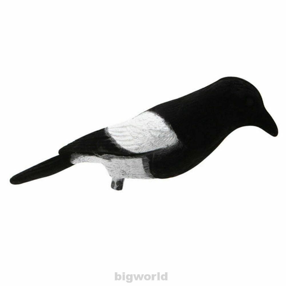 Lifelike Outdoor Protect Crop Realistic Flocking Magpie Bait