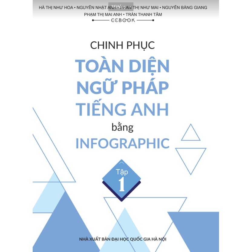 Sách - Chinh phục toàn diện ngữ pháp tiếng Anh bằng Infographic Tập 1