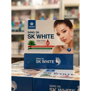 Viên uống sáng Da SK WHITE- Hiệu quả sau 30 ngày sử dụng