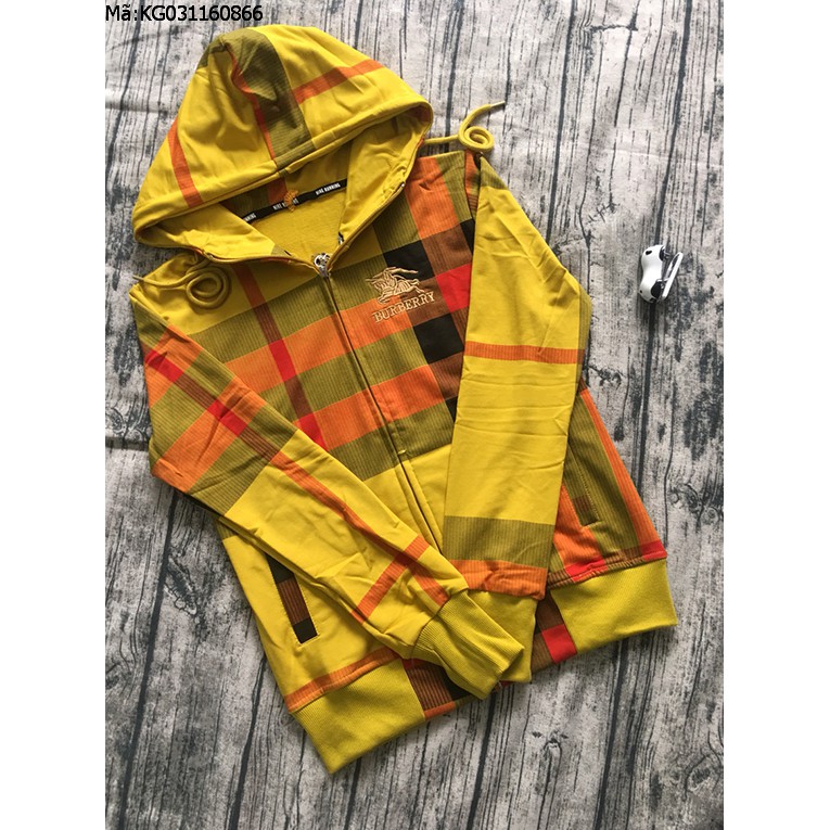 Áo khoác thun da cá in sọc và thêu đẹp