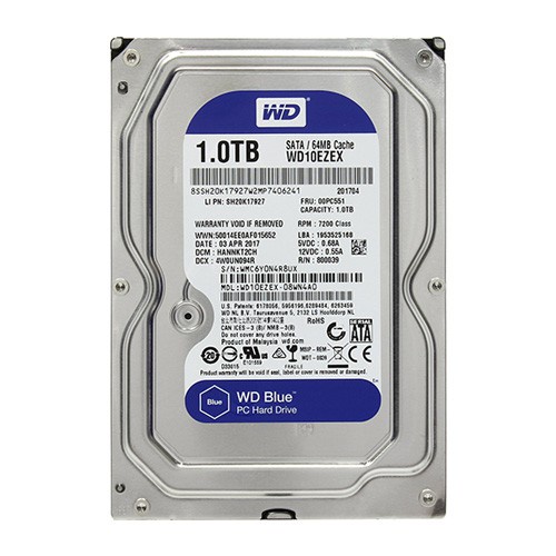 Ổ cứng máy tính PC 1Tb cũ likenew test ok