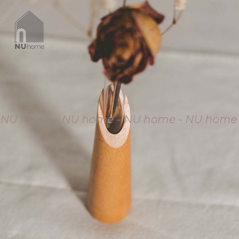 nuhome.vn | Lọ hoa bằng gỗ - Kabi thiết kế theo phong cách Nhật Bản đơn giản và đẹp mắt