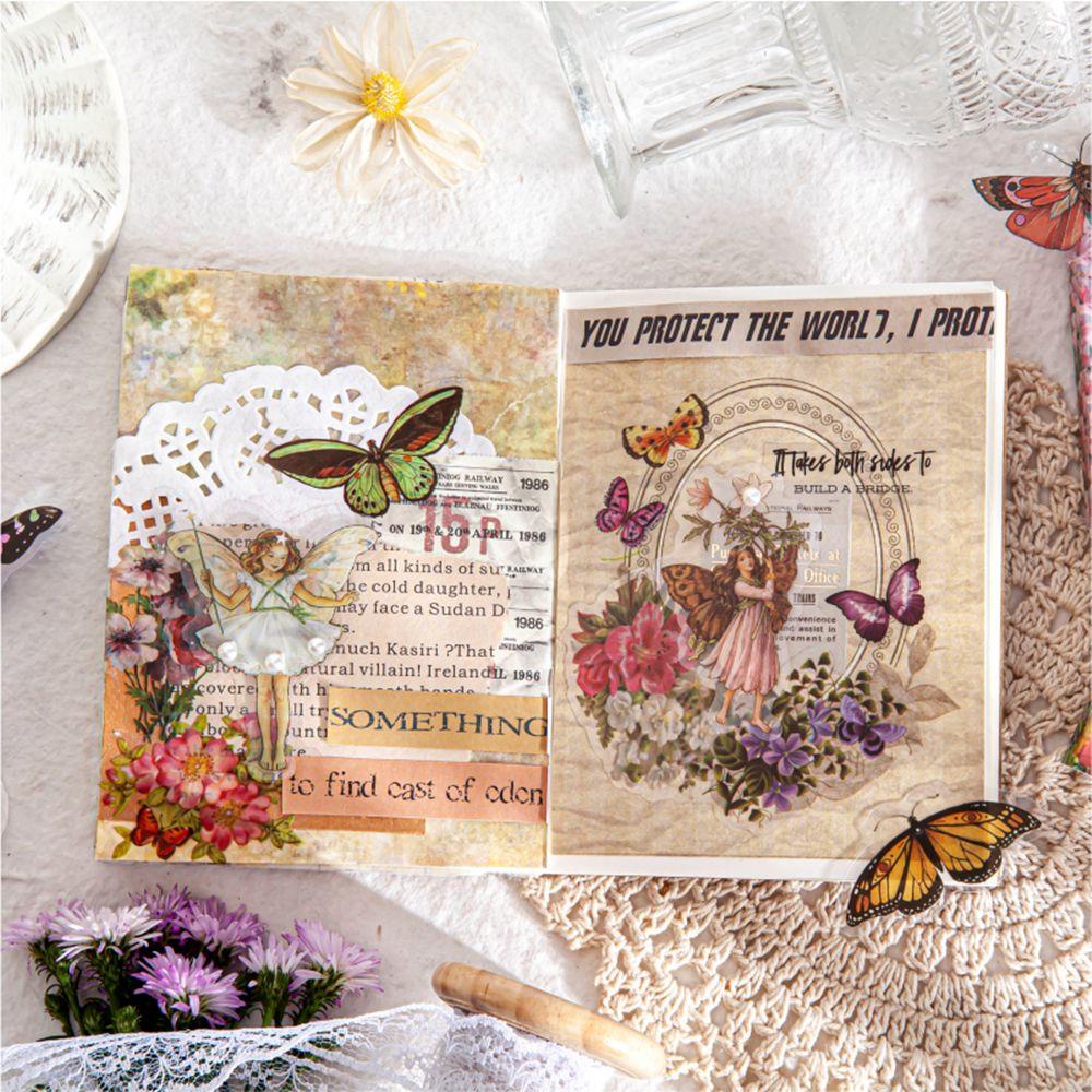 Set 45 Sticker Dán Trang Trí Album Ảnh DIY Tiện Dụng