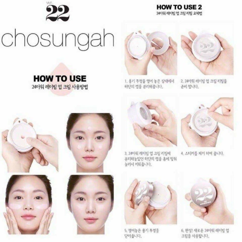 Cushion phấn nước siêu che phủ Ver 22 Cho Sung Ah Hàn Quốc