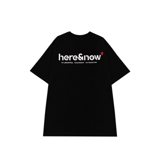 Áo thun HERE&NOW - Be Present/Black