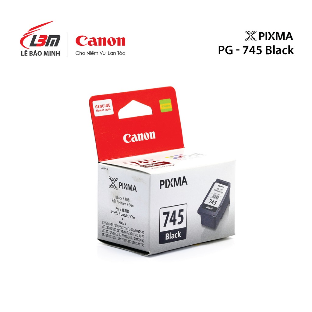 Hộp mực Canon PG-745 và CL-746 giành cho máy Canon Ts207,Tr4570s