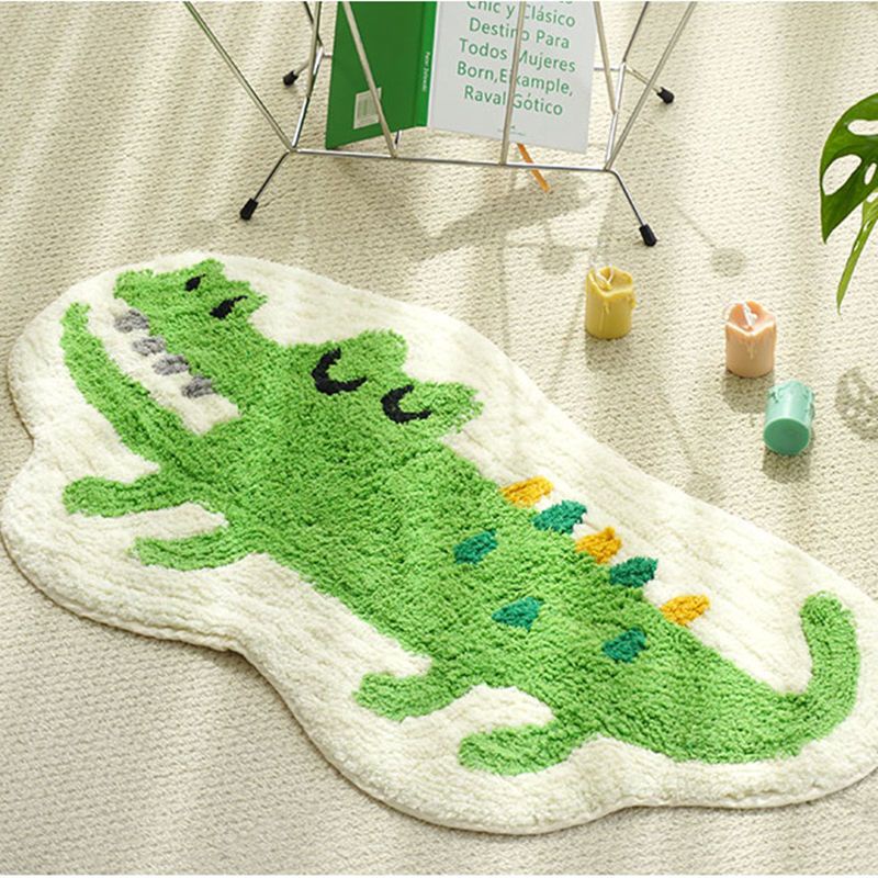 Thảm Chùi Chân Chống Trượt Thấm Hút Tốt Hình Động Vật Dễ Thương