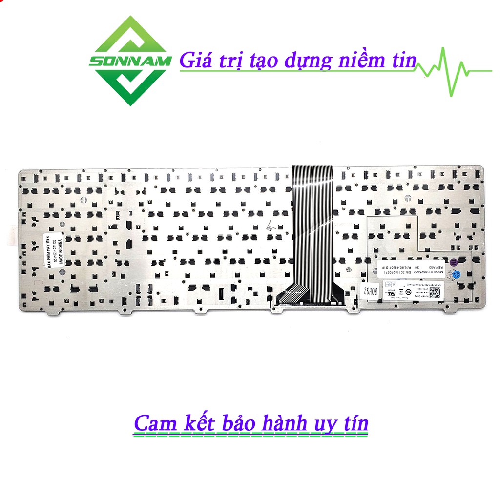 Bàn Phím Laptop Dell Inspiron N5110 M5110 M5010 M501Z M511R – Bảo Hành Đổi Mới