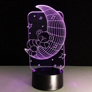 Đèn ngủ led 3d - đèn trang trí