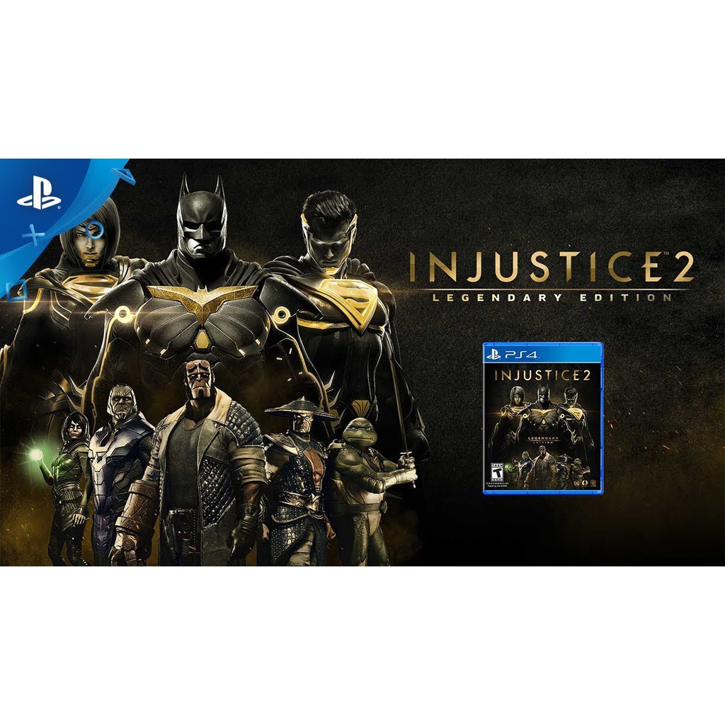 Đĩa Game Ps4 Injustice 2 Legendary Edition