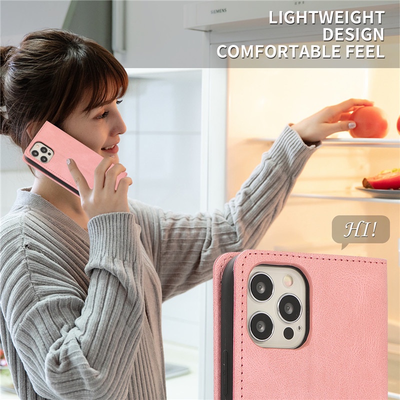 Bao da điện thoại dạng ví có ngăn đựng thẻ bảo vệ toàn diện cho Samsung Galaxy Note 20 Ultra Note 10 S10 Plus