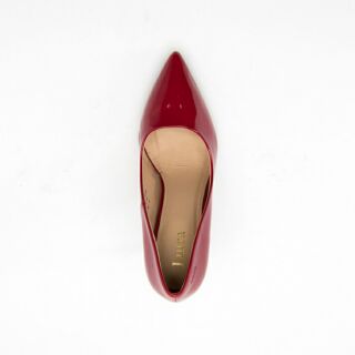 GIẦY CAO GÓT LUTRA DA BÓNG 9CM