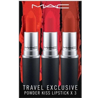 Set 3 thỏi son MAC POWDER KISS 316-303-315