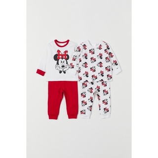 Set bộ cotton Mickey Minnie HM cho bé