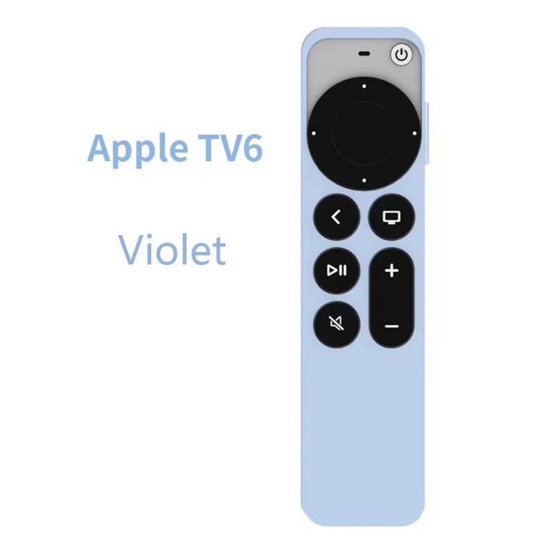 DOU Scratch Resistant Silicone Case Precise Position Remote Protective Cover for-Apple TV 4K 2021 6Th TV Control Shell