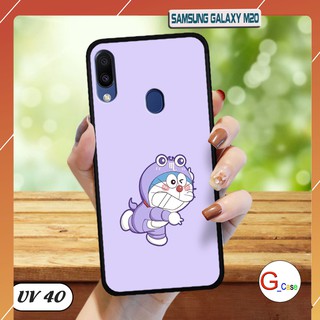 Ốp lưng nhám viền dẻo Samsung Galaxy M20 in hình