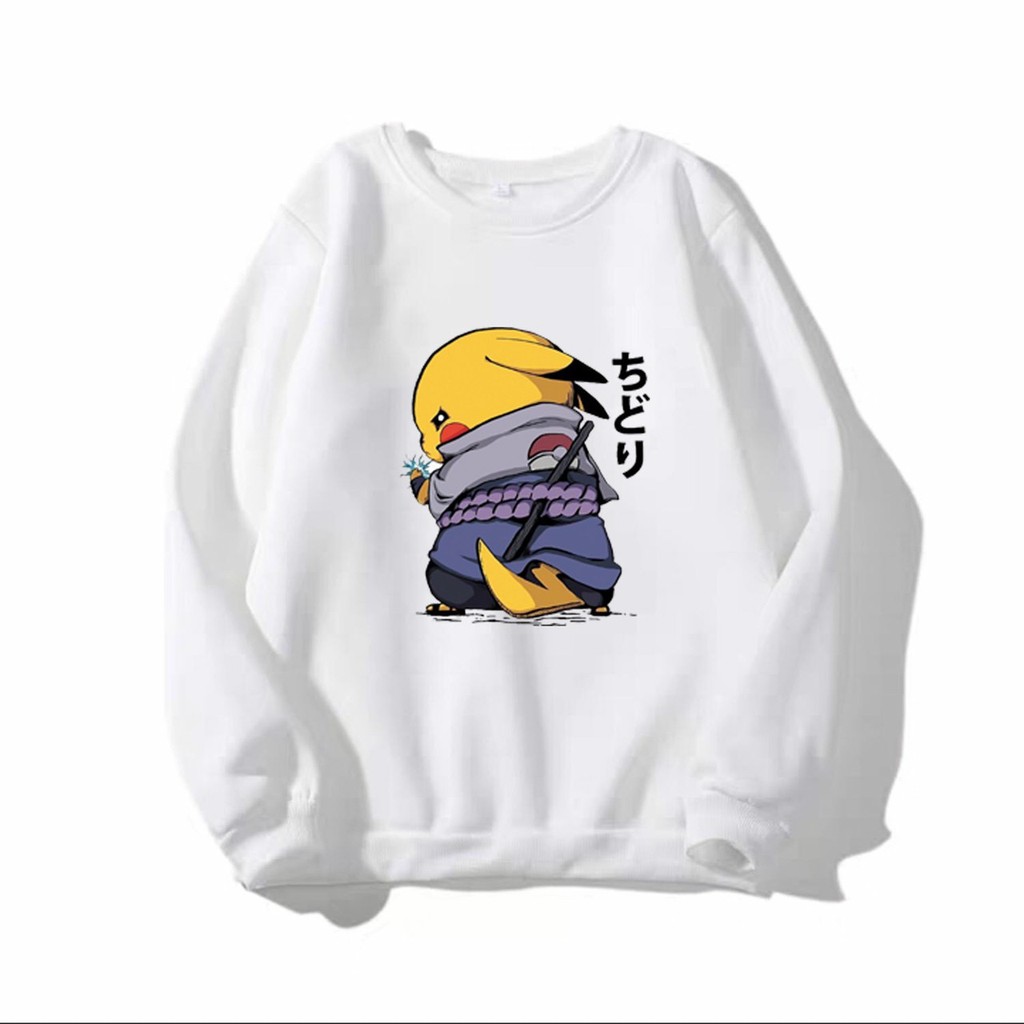 [FREESHIP_50K] Áo sweater nam nữ in hình PiKaChu dễ thương, chất nỉ dày dặn, hợp làm áo cặp William - DS126 | WebRaoVat - webraovat.net.vn