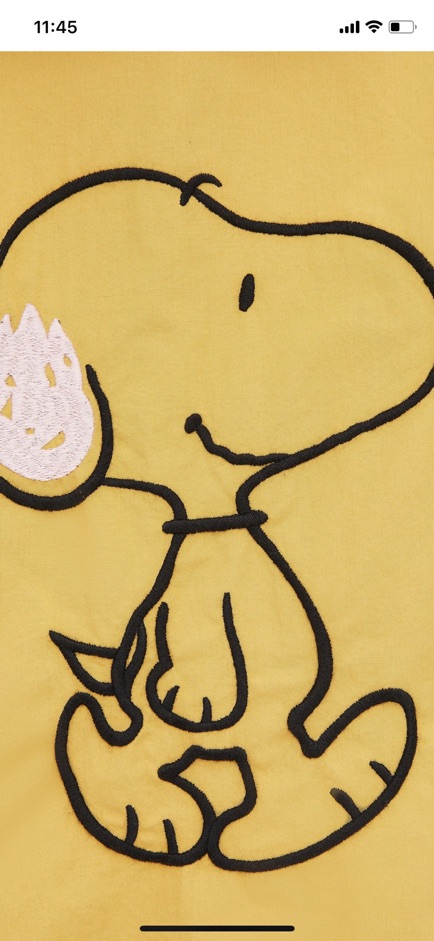 ÁO KHOÁC ZARA KAKI MỎNG - VÀNG SNOPPY