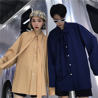 [HÀNG ĐẶT 10 NGÀY] ÁO SƠ MI NAM NỮ CHIC DÁNG RỘNG