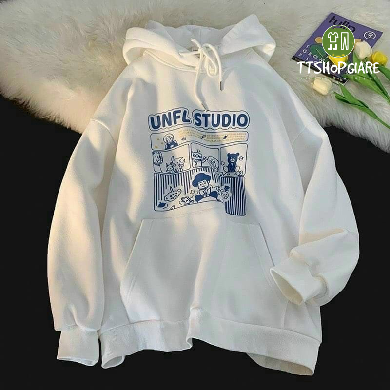 &lt; FREESHIP &gt; Áo hoodie vải nỉ, sweat hàn quốc vải dày dặn, bao đẹp, bao chất (ko giống hình hoàn tiền)