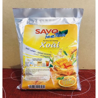 Trà hòa tan hương xoài SAVO - BỊCH 800G