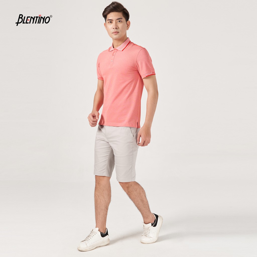 Áo Thun Polo Nam Có Cổ Blentino PL22820 - Chất Cotton Da Cá, Thầm Mồ Hôi Nhanh, Mềm mại Trơn