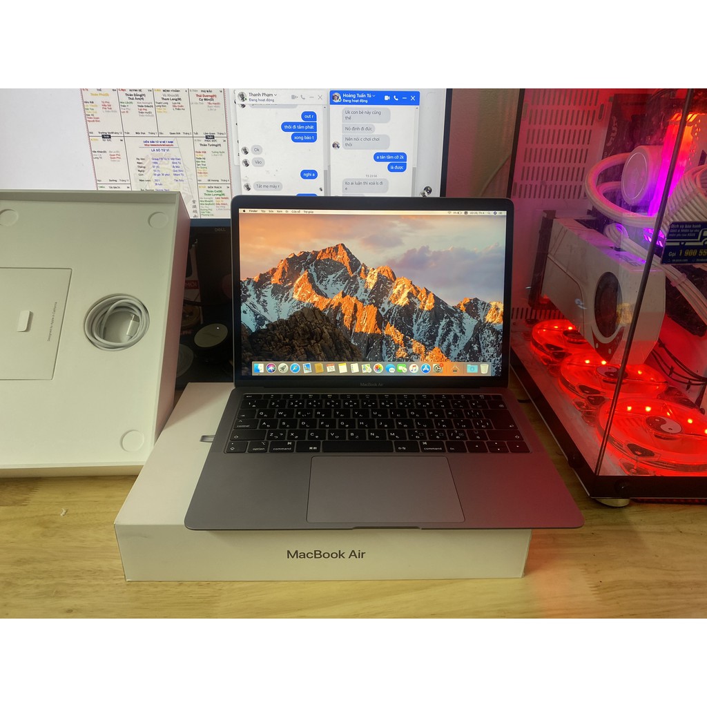 Laptop  Air 2019 i5 1.6GHz/8GB/128GB Vân Tay 1 chạm Fullbox | BigBuy360 - bigbuy360.vn