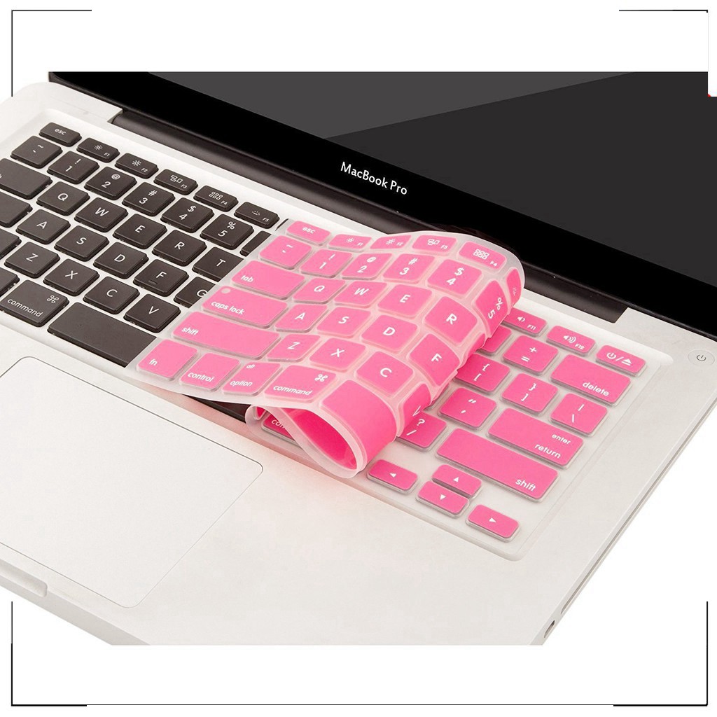 Phủ Bàn  phím silicon The New CHO MacBook Đủ Dòng nhiều Màu