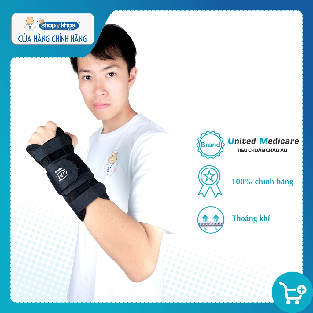 Nẹp cổ tay có thanh đỡ United Medicare (G02)