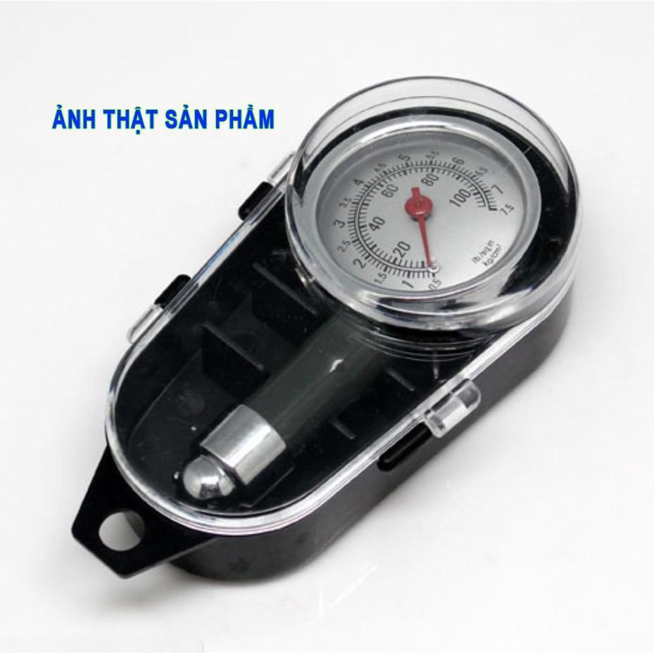 Đồng Hồ Đo Áp Suất Lốp Xe Kiểm Tra Lốp Xe Hơi Hàng cao cấp Full Box